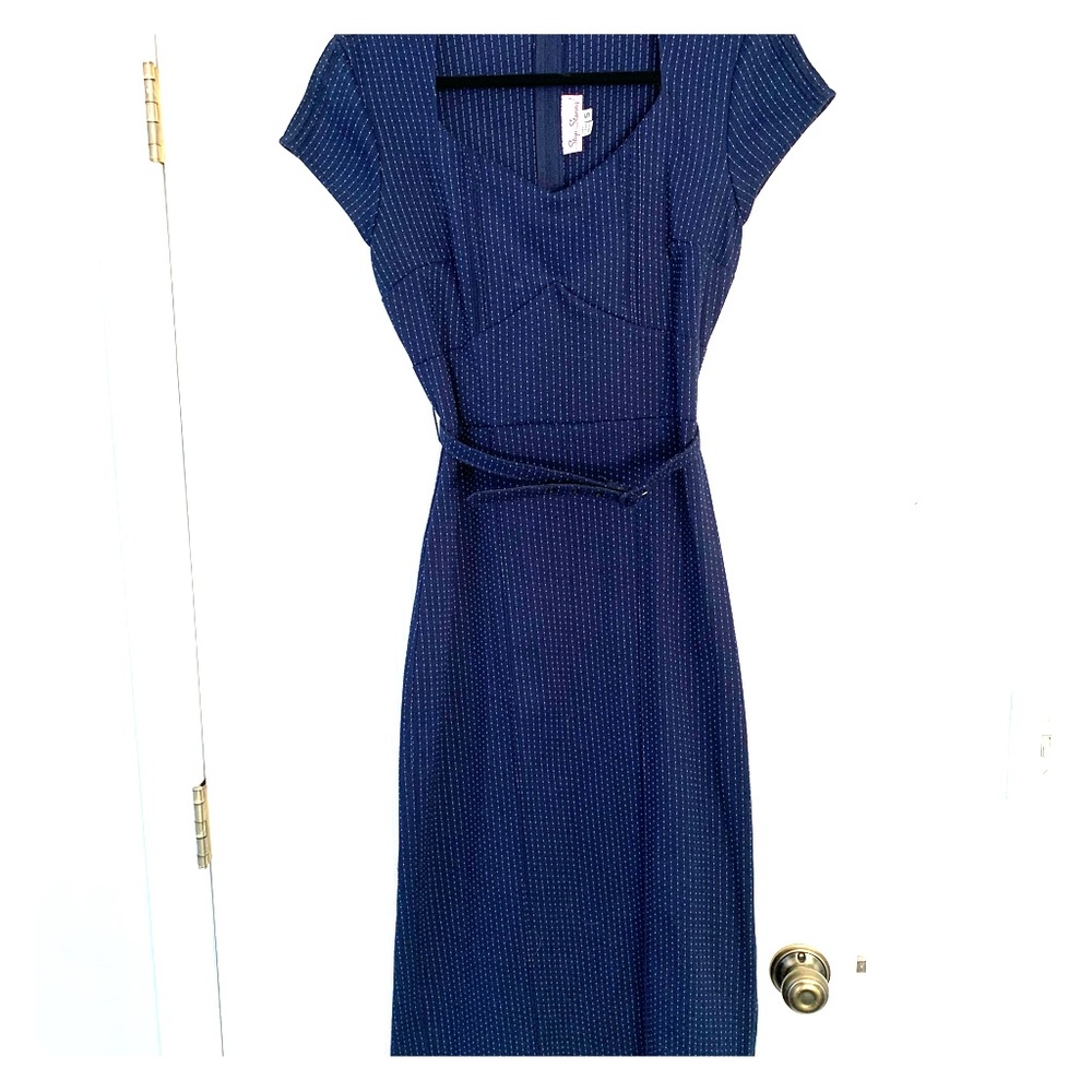 Stop Staring 1940s Pinup Inspired Dress